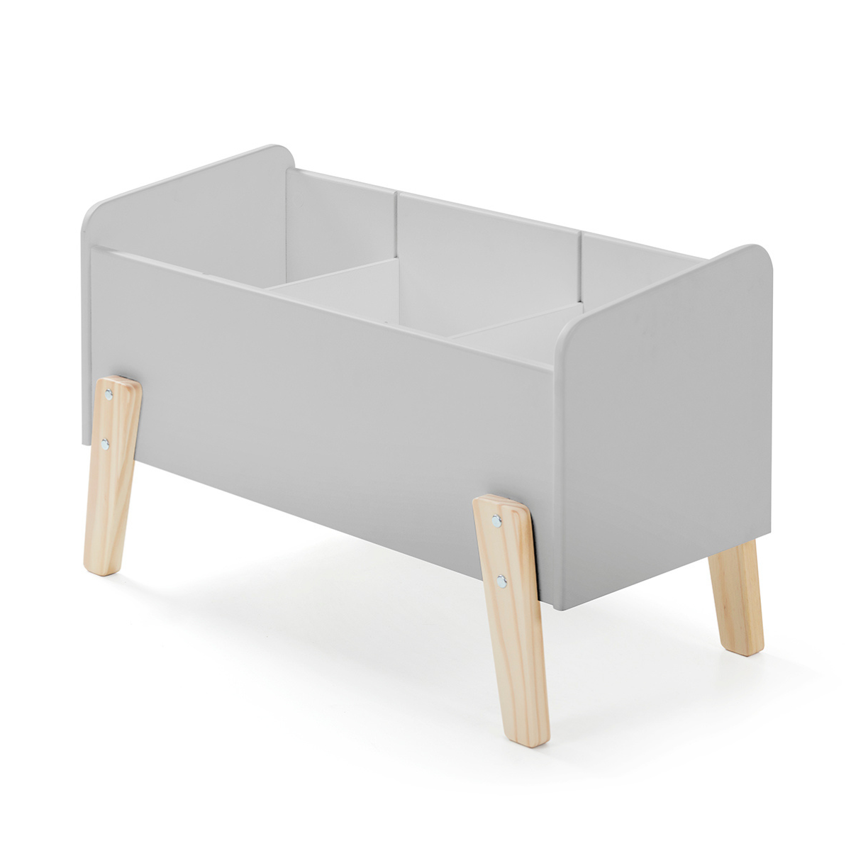 VIPACK JAXX KIDDY toy box cool grey