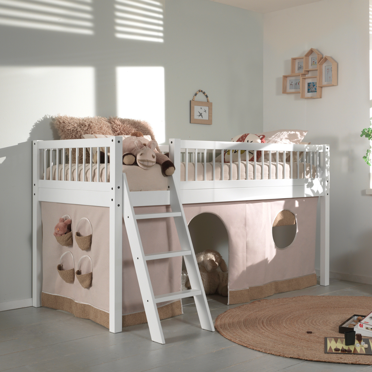 VIPACK FORREST textile set for mid sleeper bed