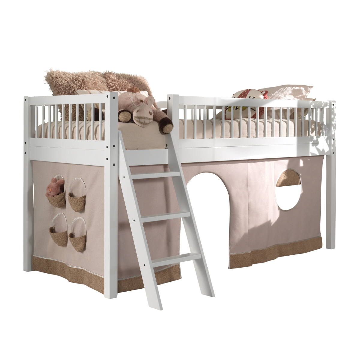 VIPACK FORREST European single mid sleeper 90 x 200 cm white