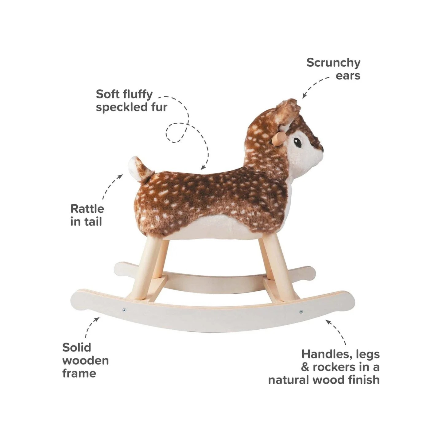 Little Bird Told Me Rocking Deer Willow (9m+)