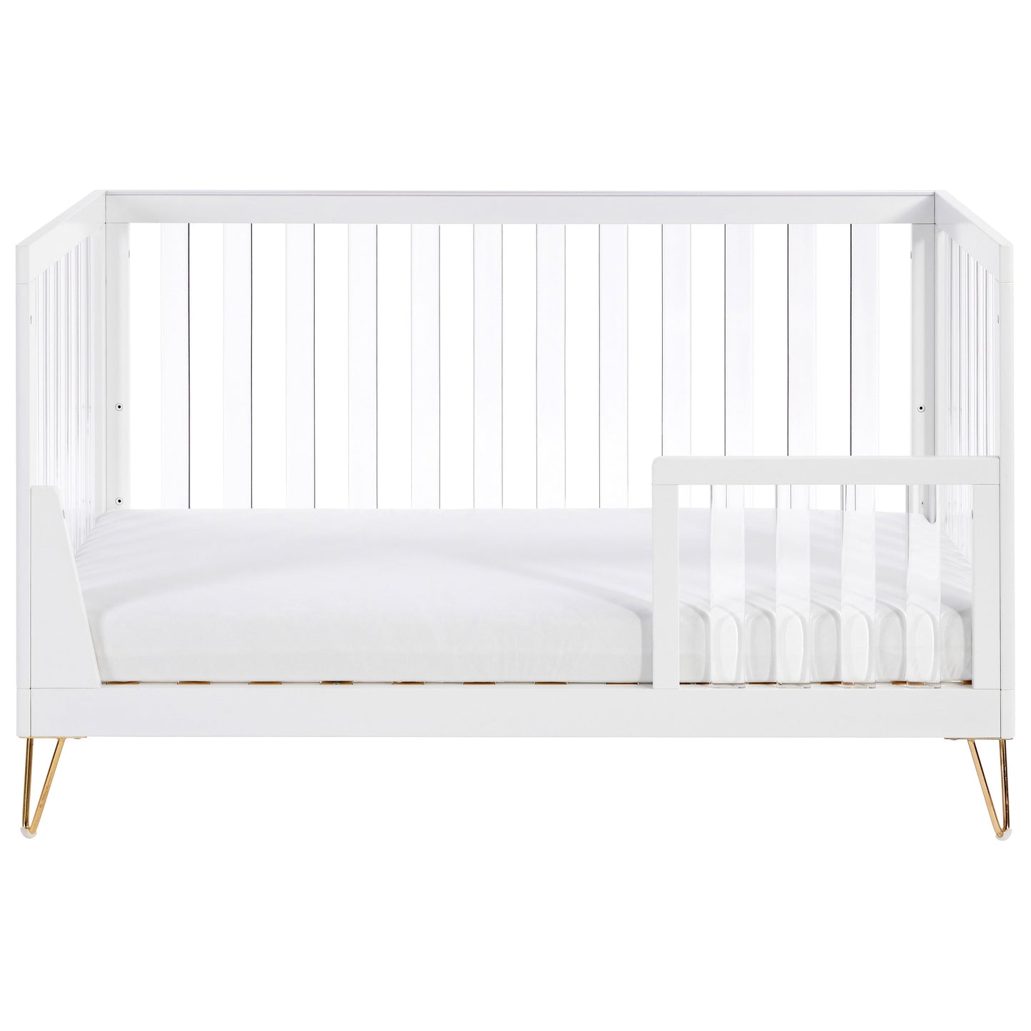 Babymore Kimi XL Acrylic Cot Bed 140 x 70cm