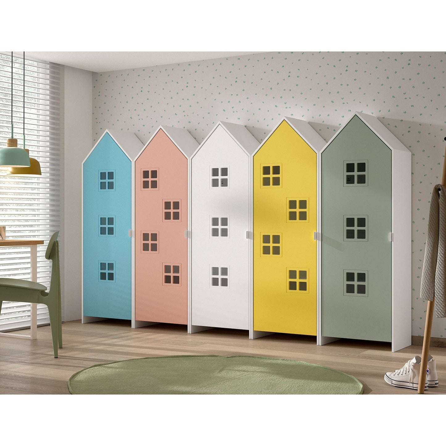 JAXX CASAMI BRUGES 5 piece wardrobe set multi colour