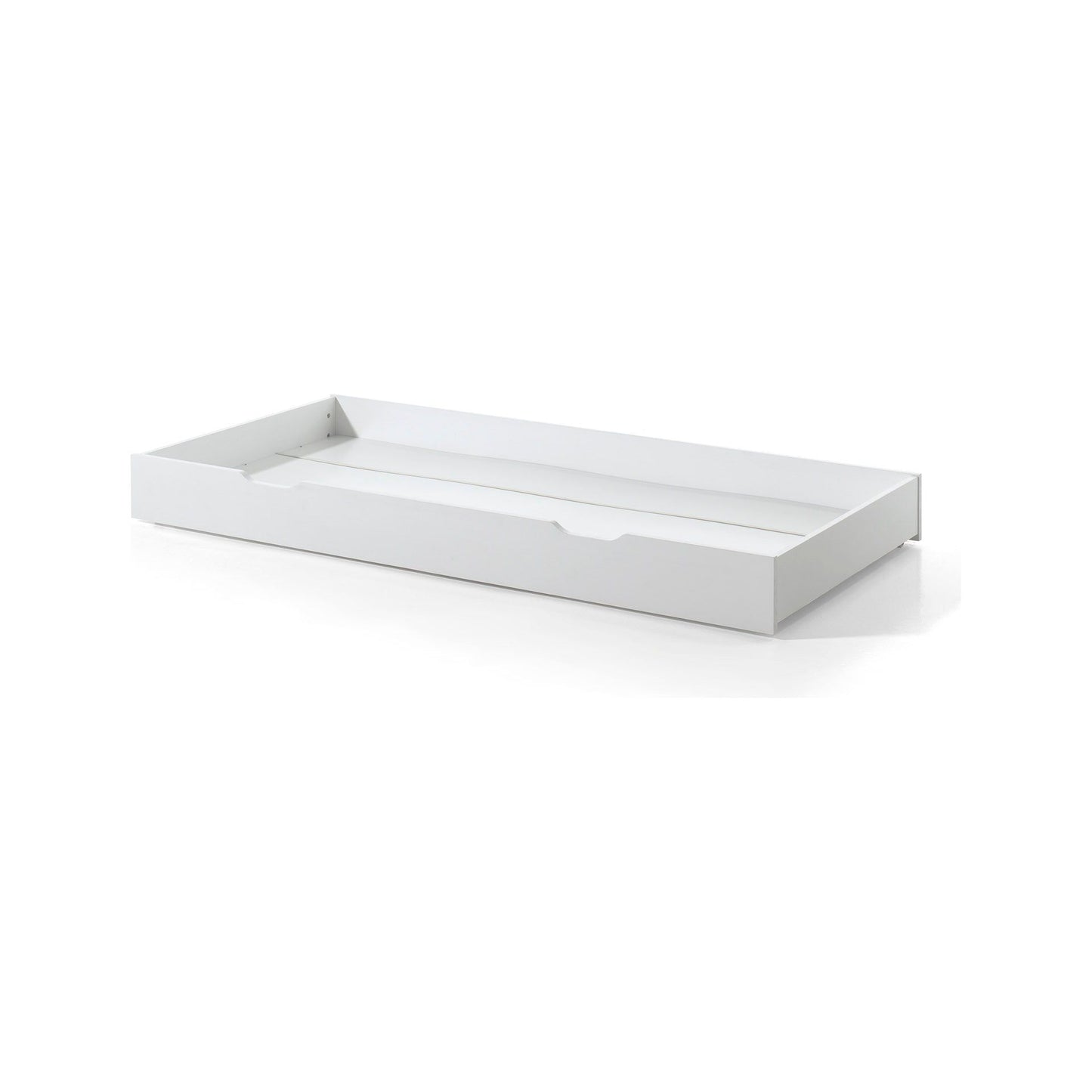 VIPACK DALLAS European single house shaped day bed 90 X 200cm white with storage drawer