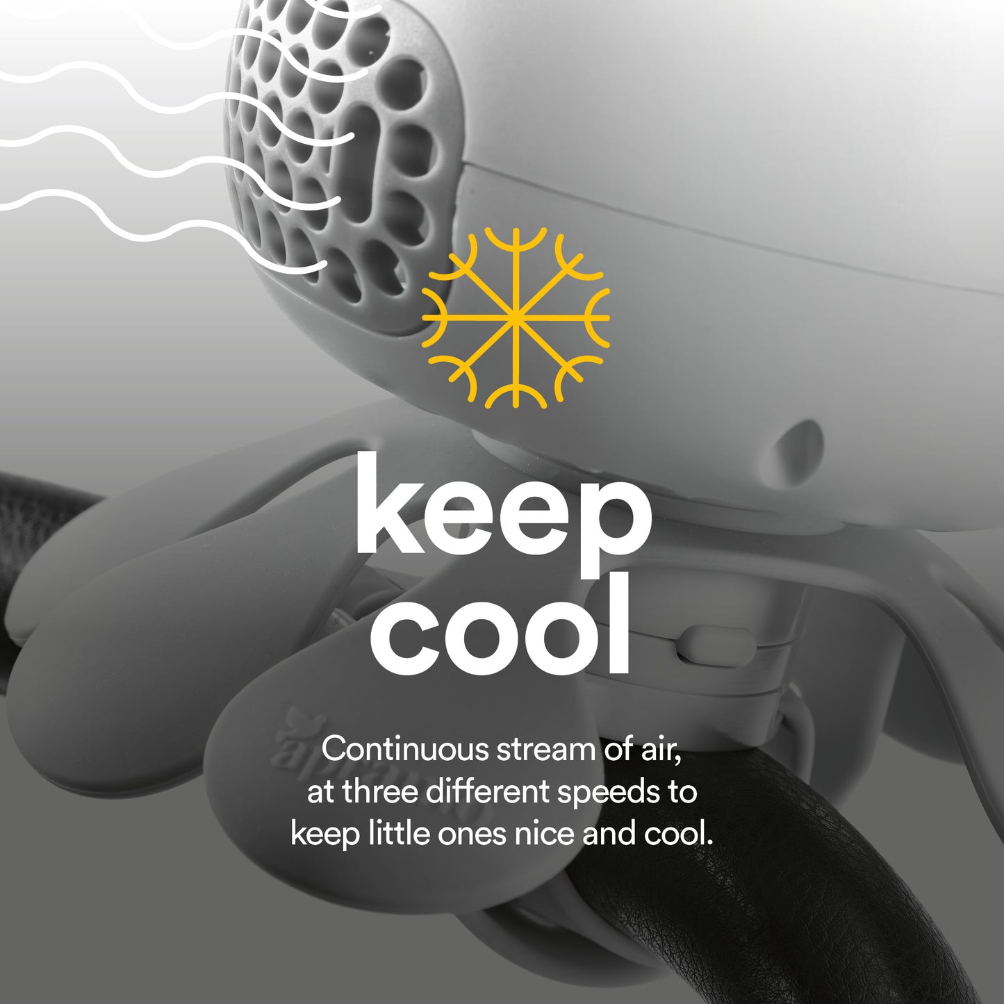 apramo universal aero jelly stroller fan