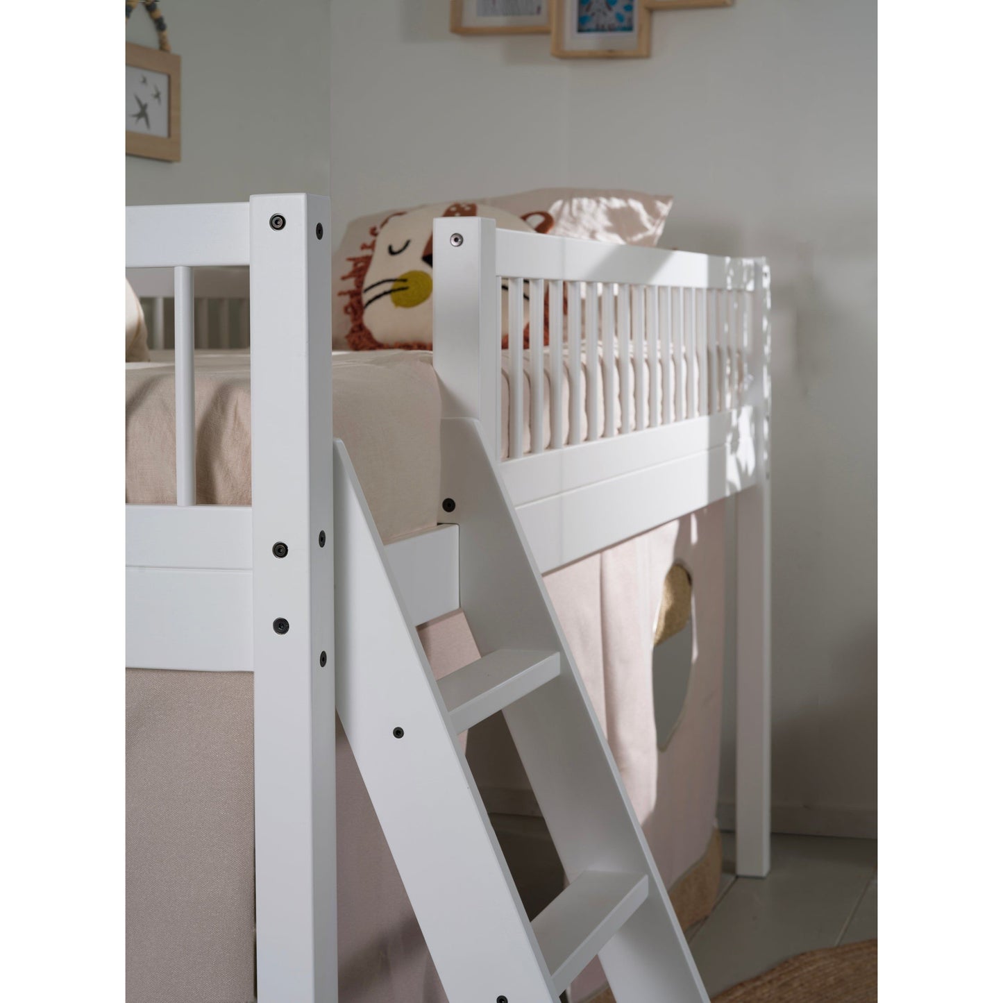 VIPACK FORREST European single mid sleeper 90 x 200 cm white