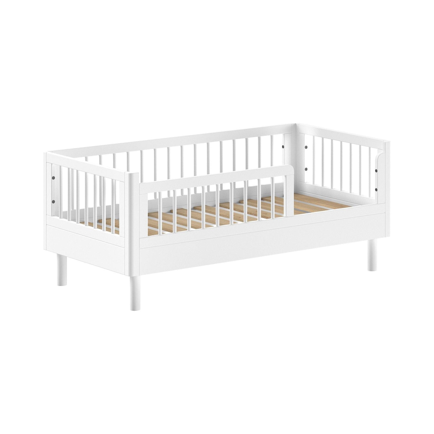 VIPACK JAXX FORREST toddler bed 140 x 70cm white