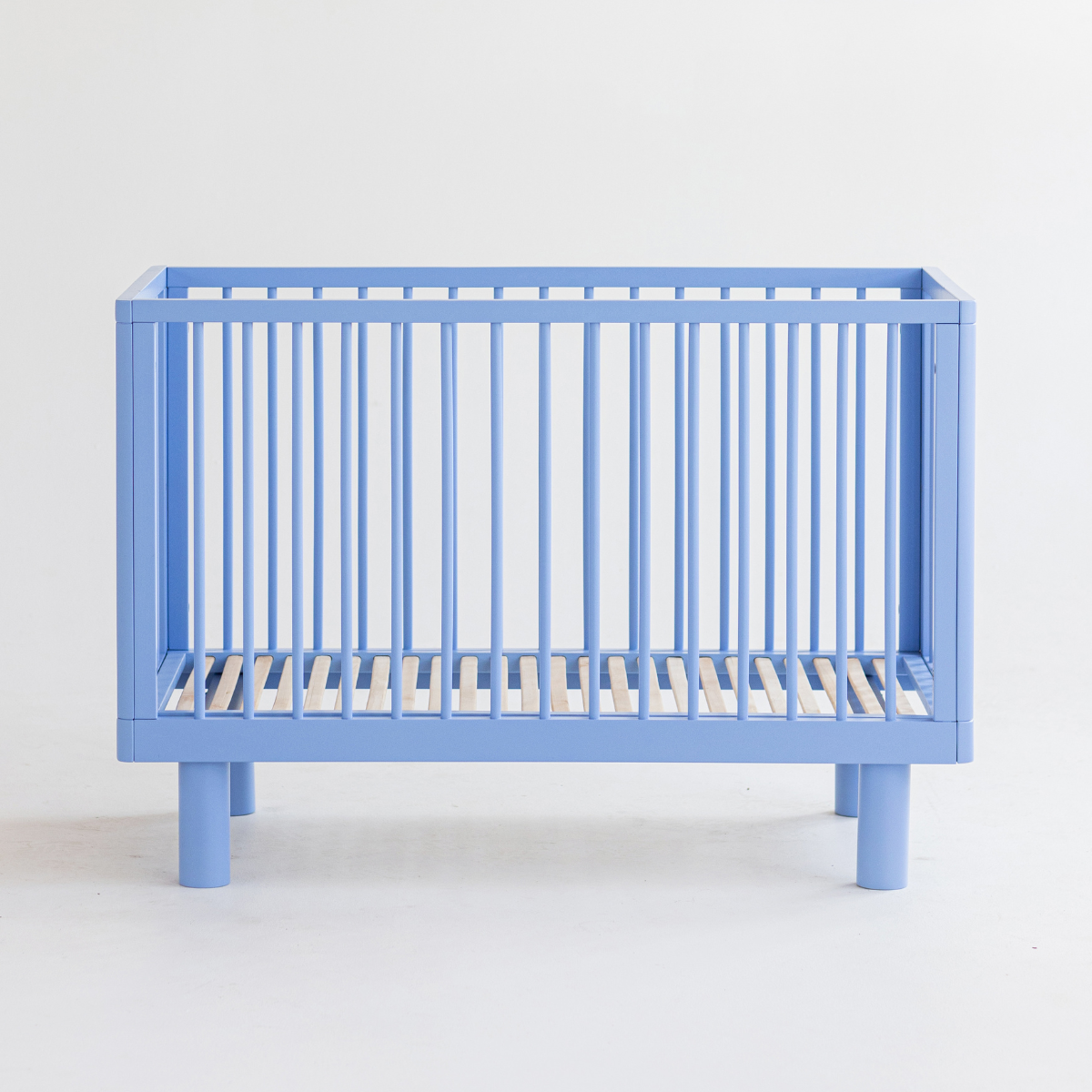 KARL & FRIC Nox cot 120 x 60cm blue inc conversion rail
