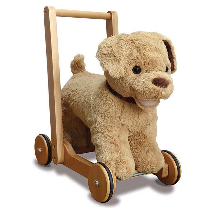 Little Bird Told Me Dexter Dog Push Along Baby Walker