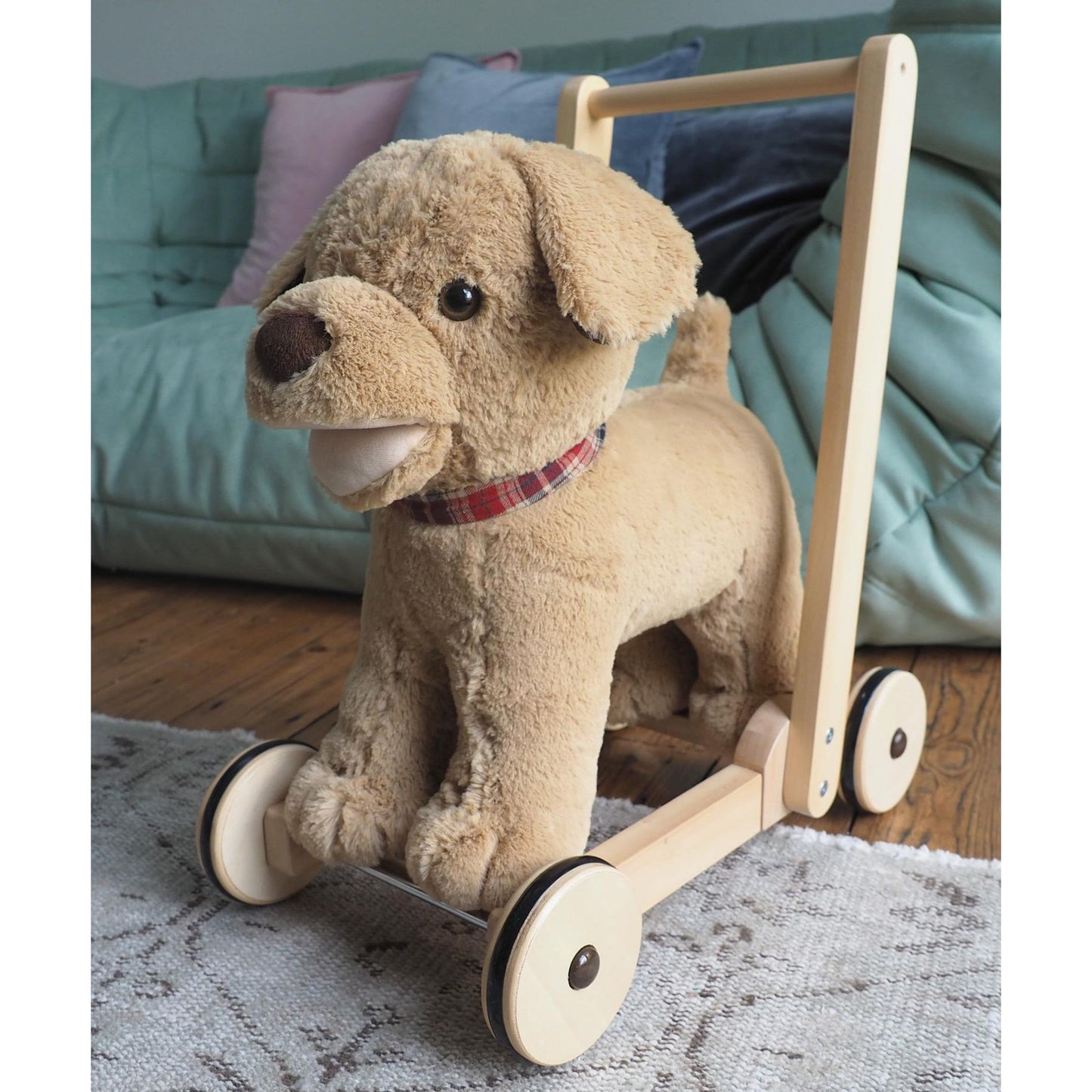Little Bird Told Me Dexter Dog Push Along Baby Walker