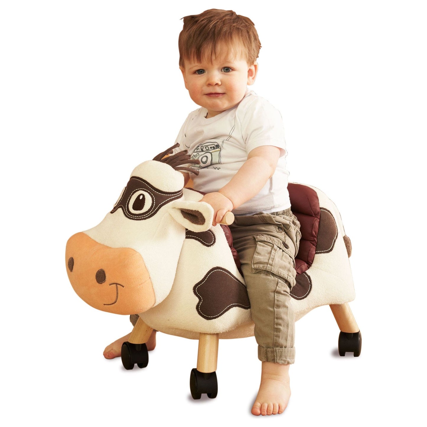 Little Bird Told Me Moobert Cow Ride On Toy (12m+)
