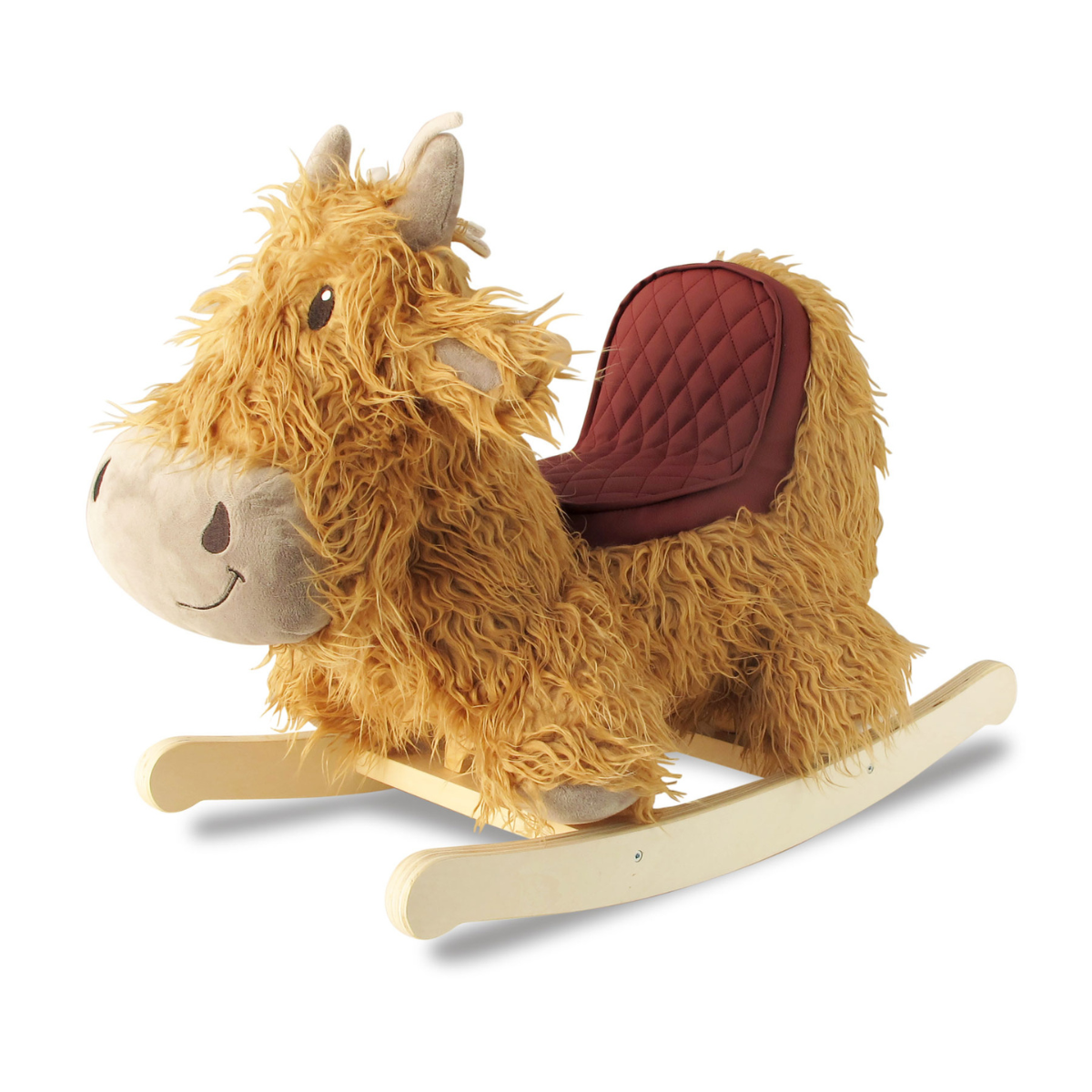 Little Bird Told Me Hubert Rocking Highland Cow (9m+)