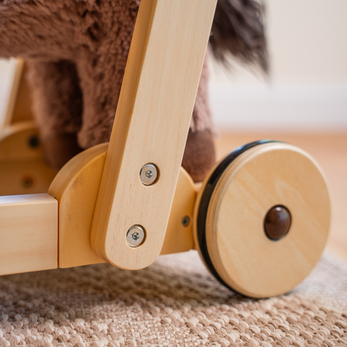 Little Bird Told Me Norbert Donkey Push Along Baby Walker