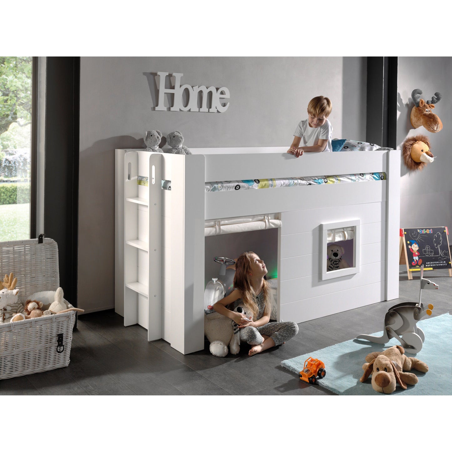 VIPACK NOAH curtains for mid sleeper bed