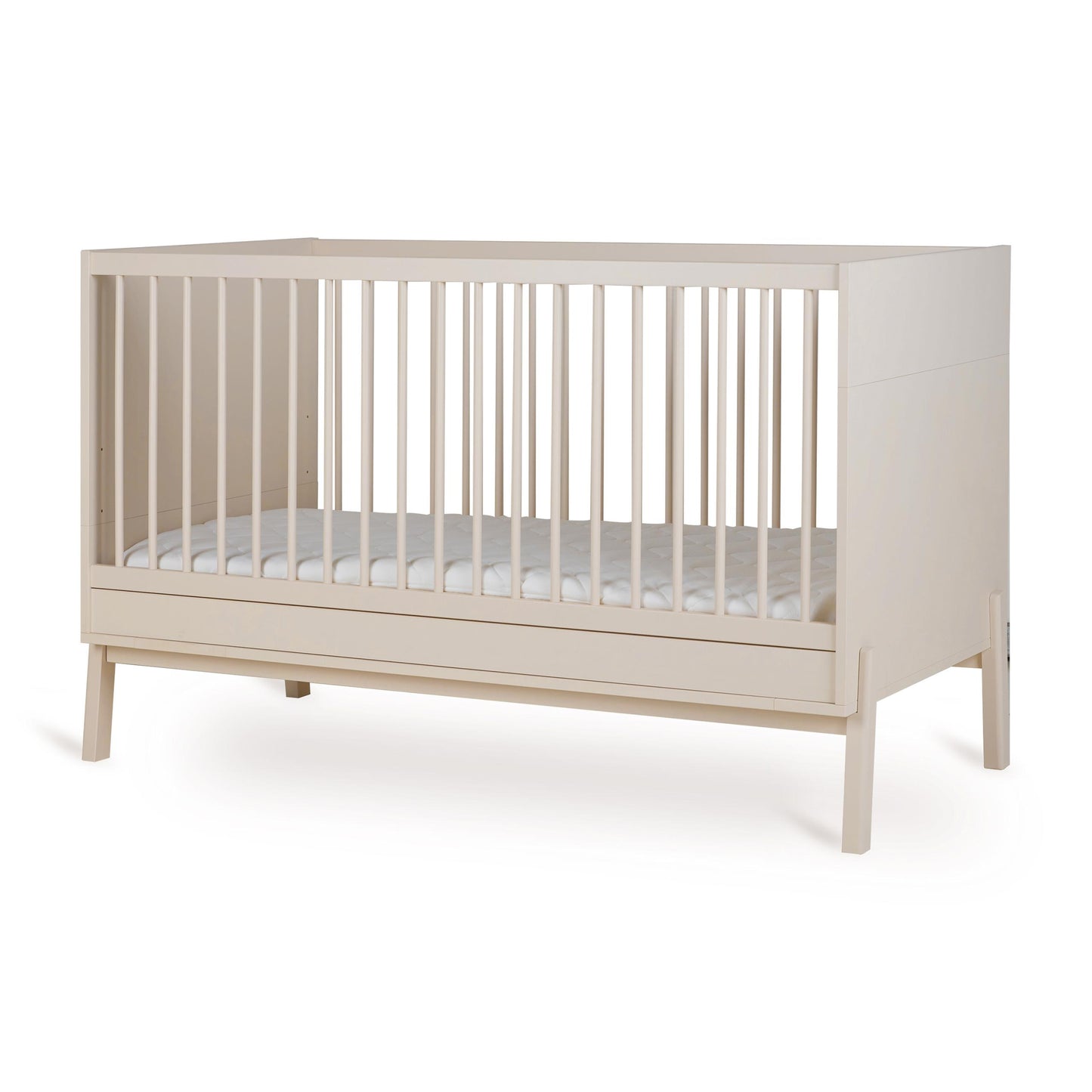 Quax Ashi Convertible Cot Bed 140 x 70 cm Clay