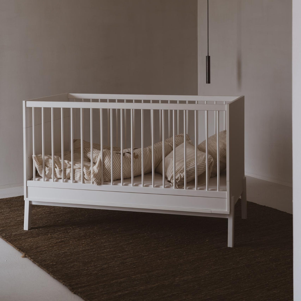 Quax Ashi Convertible Cot Bed 140 x 70 cm Cream