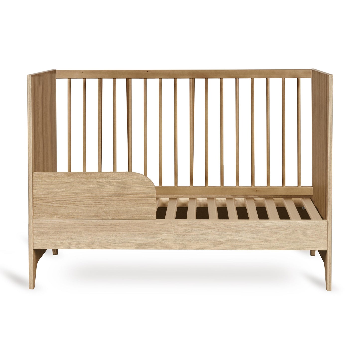 Quax Tsugi Cot Bed 120 x 60cm Honey Ash