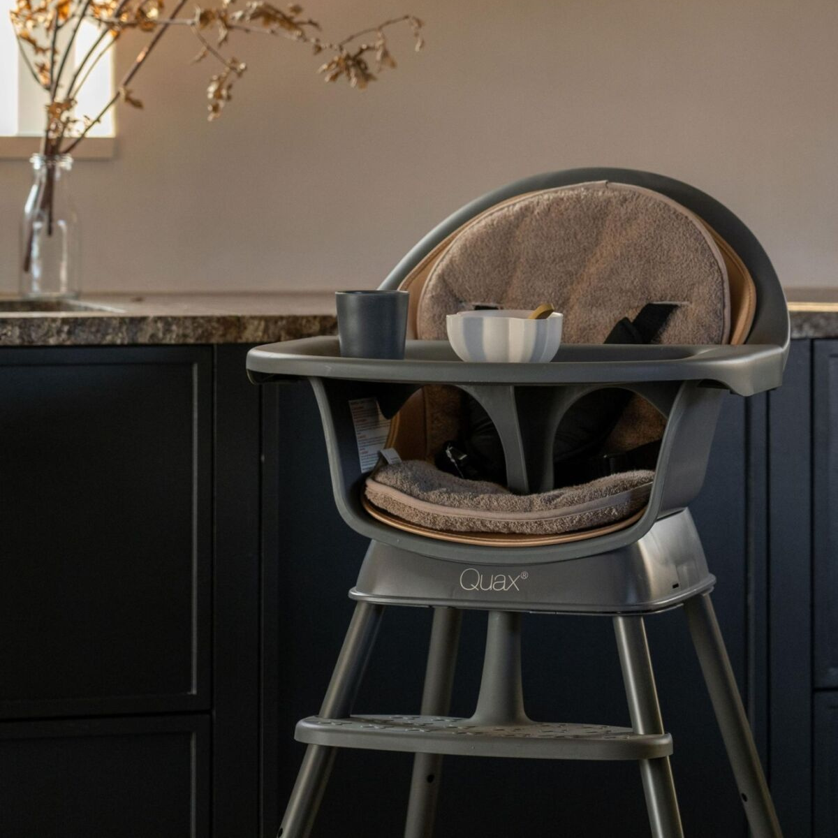 Quax Ultimo 3 Highchair Seat Cushion Coral