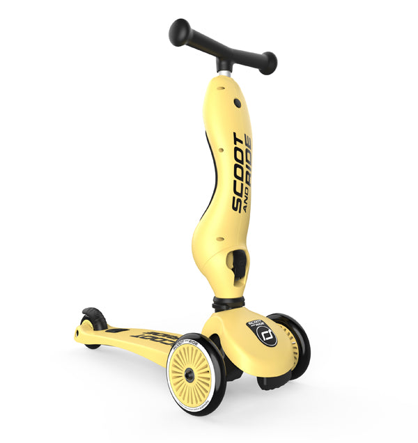 Scoot & Ride Highwaykick 1 - Lemon Yellow