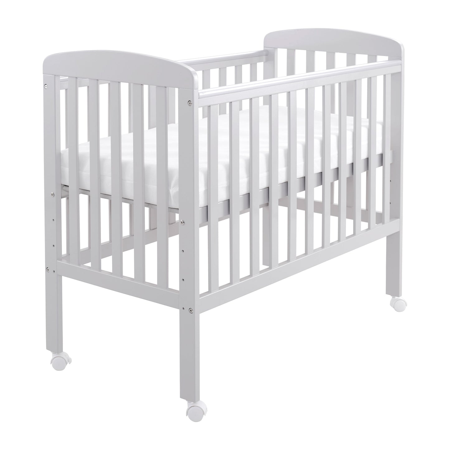 Babymore Space Saver Cot 100 x 50 cm Grey