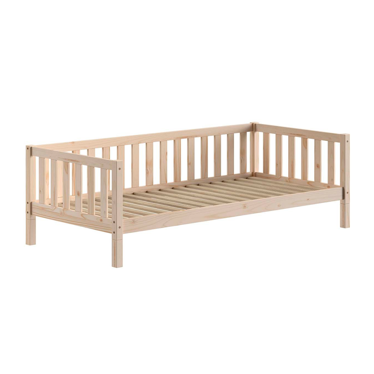 VIPACK DALLAS Toddler Floor Bed Natural 90 x 200cm