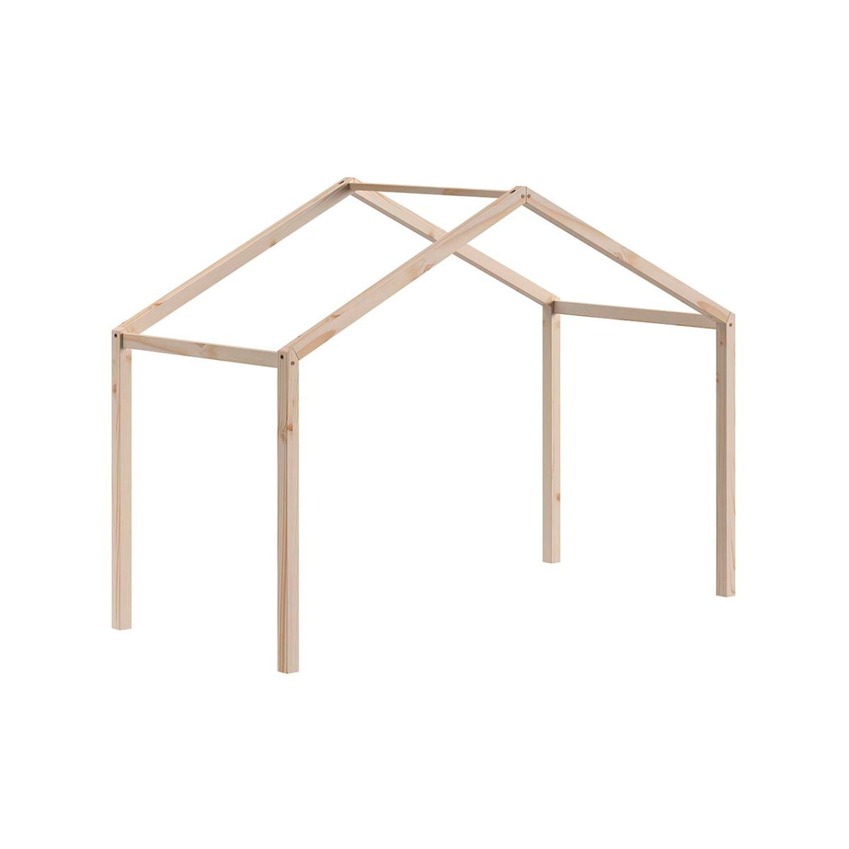 VIPACK DALLAS Toddler Bed Natural 90 x 200cm