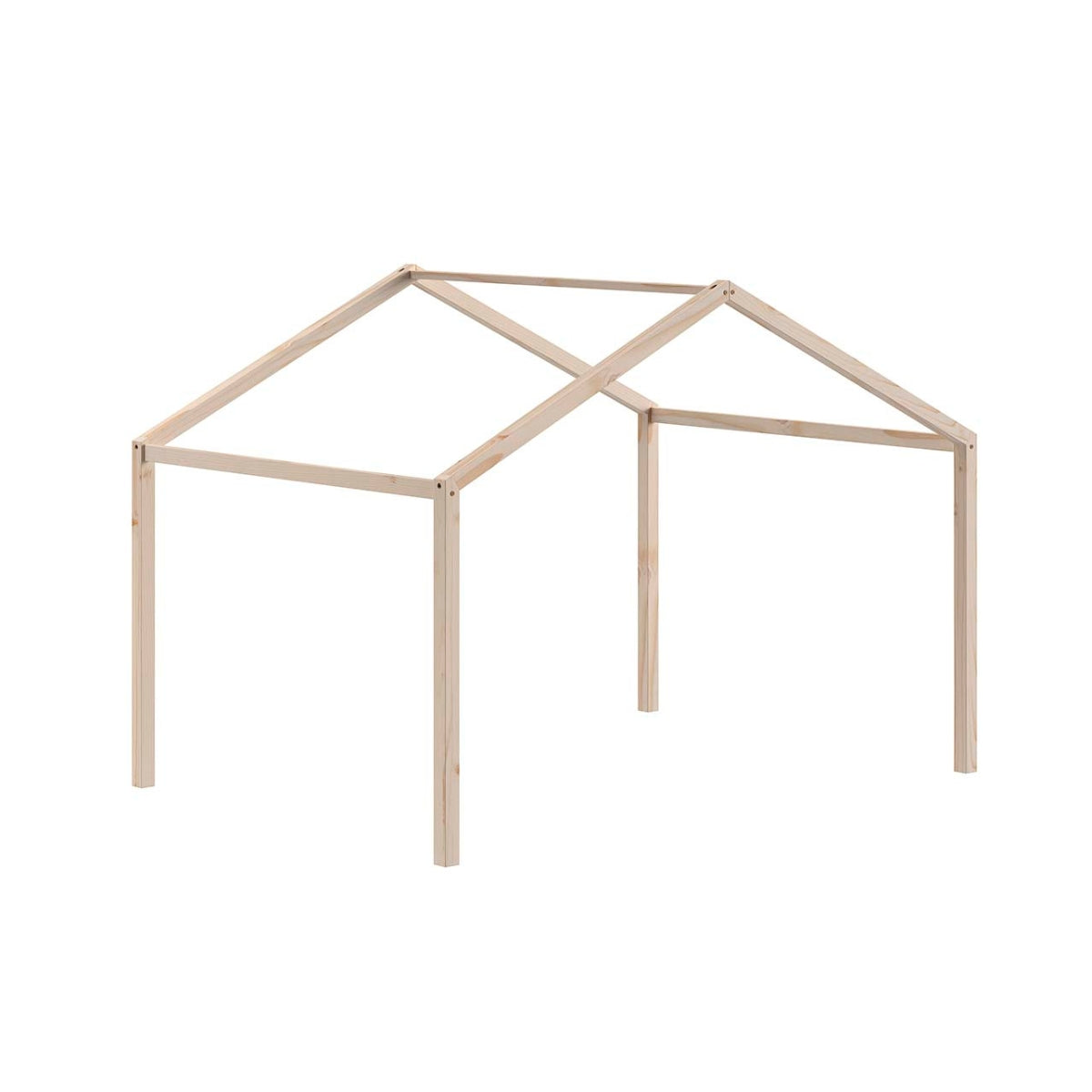 VIPACK DALLAS House Bed Natural 140 x 200cm
