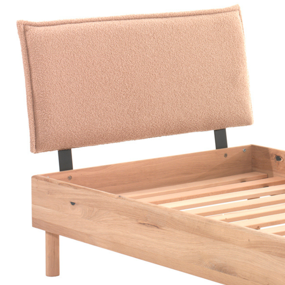 VIPACK FORREST European single bed 90 X 200cm oak