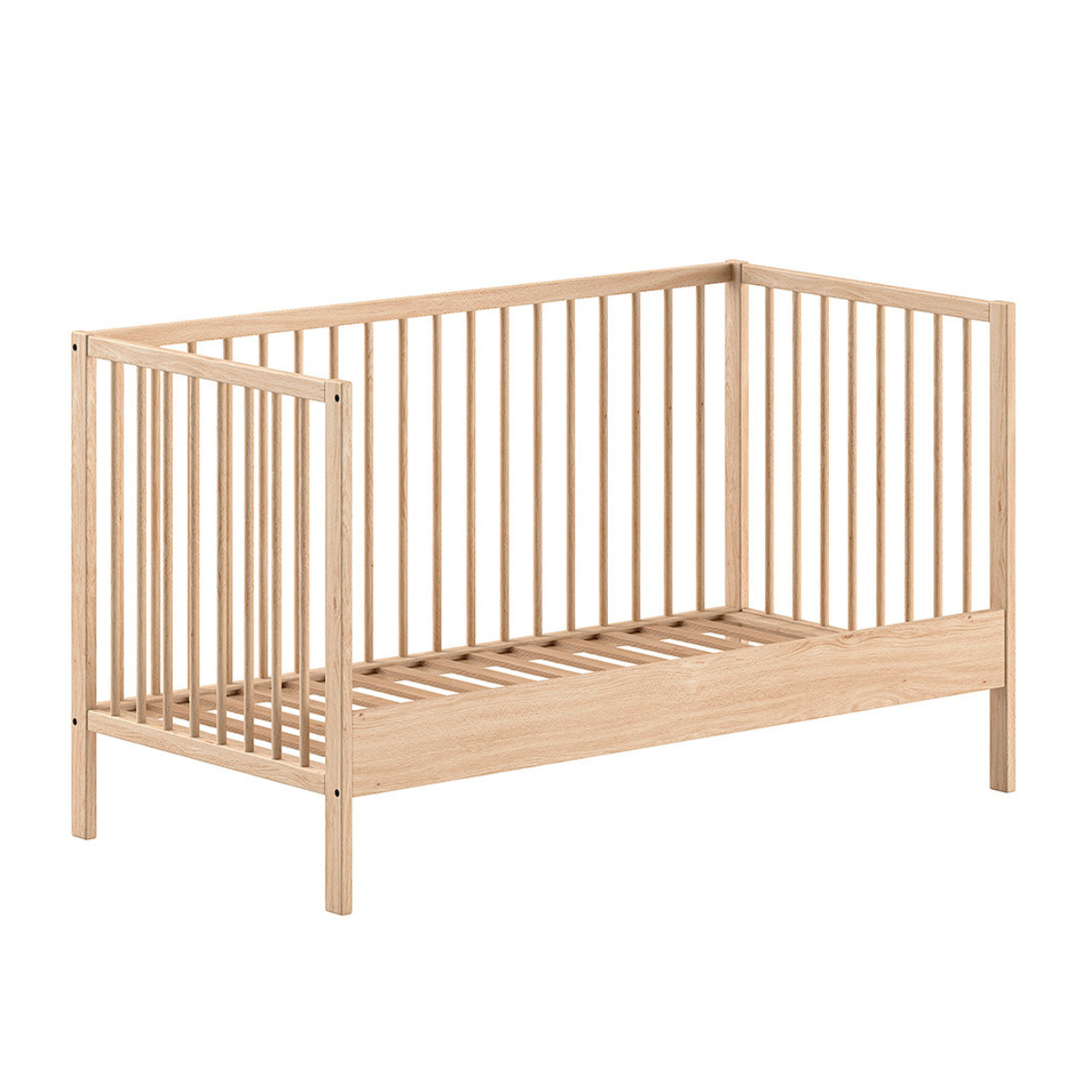 VIPACK JAXX DINO cot bed 140 x 70cm natural