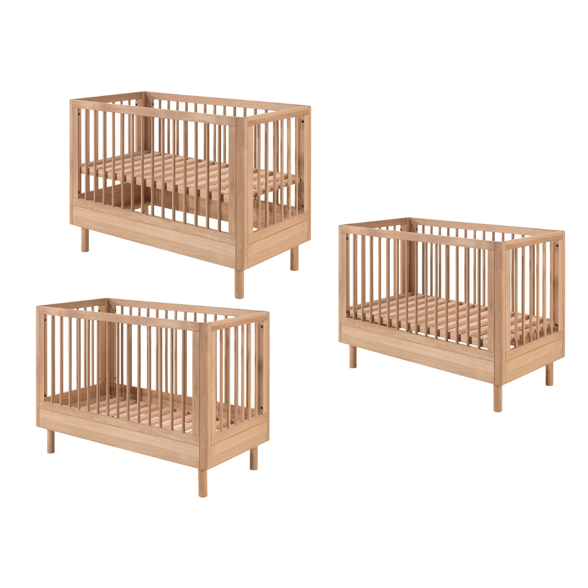 VIPACK JAXX FORREST OAK cot 120 x 60cm