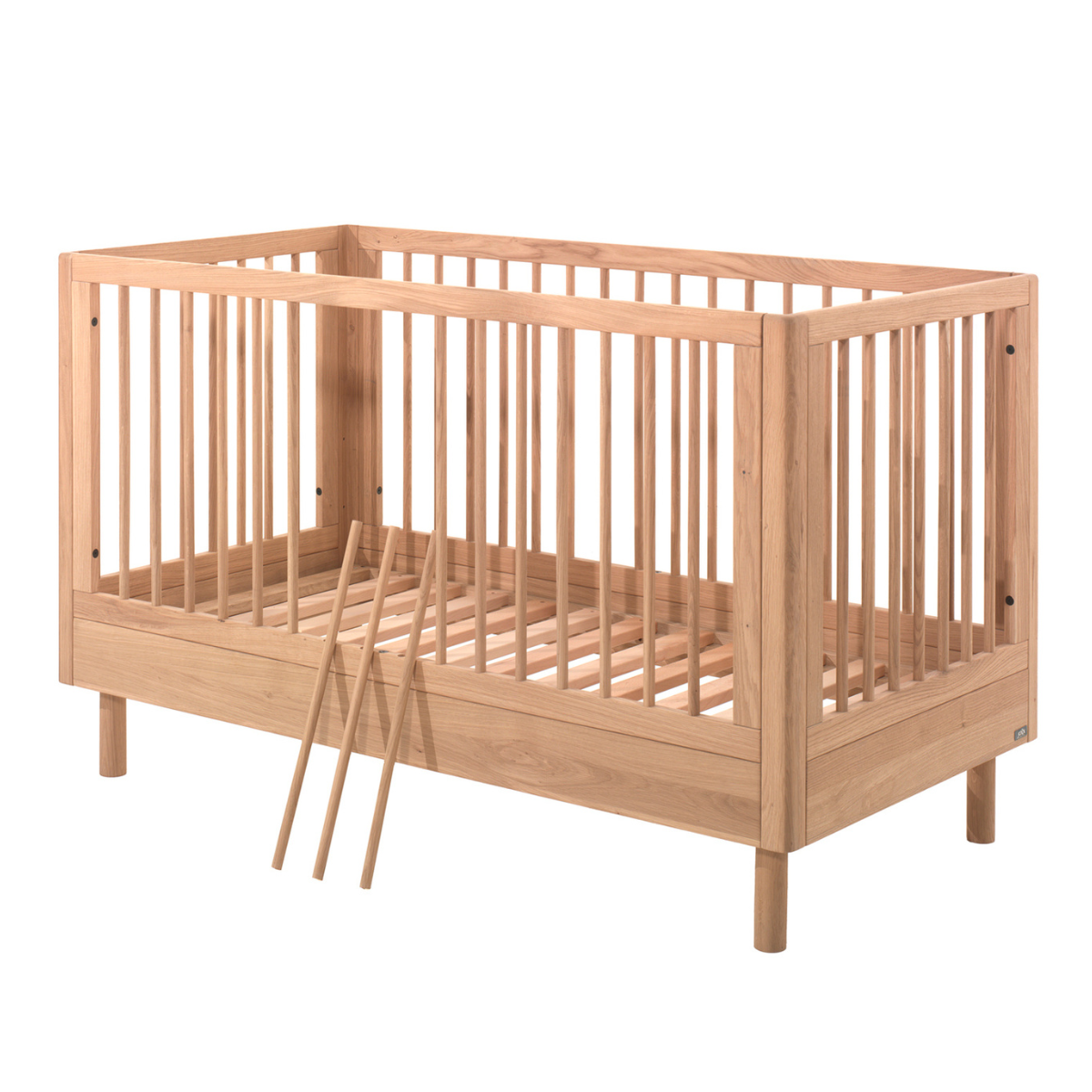 VIPACK JAXX FORREST OAK cot bed 140 x 70cm