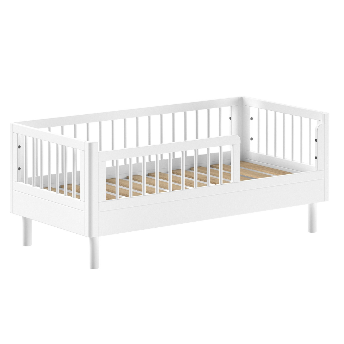 VIPACK JAXX FORREST toddler bed 140 x 70cm white