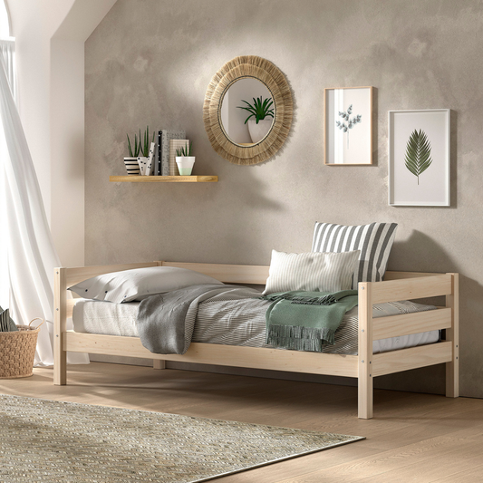 VIPACK MARGRIT European cabin bed low 90 X 200 cm pine