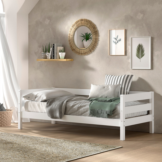 VIPACK MARGRIT European cabin bed low 90 X 200 cm white