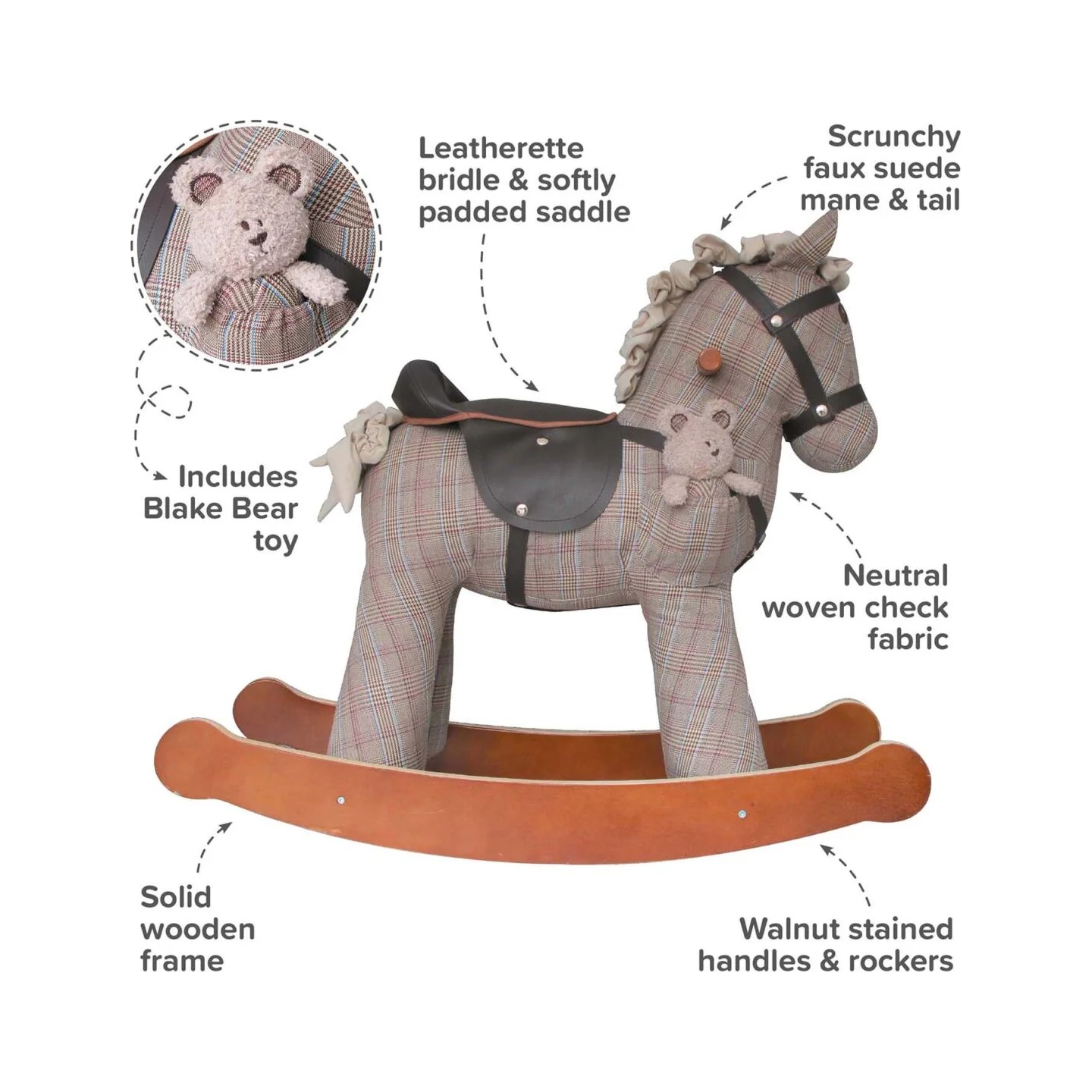 Little Bird Told Me Rocking Horse Jasper & Blake (12m+)