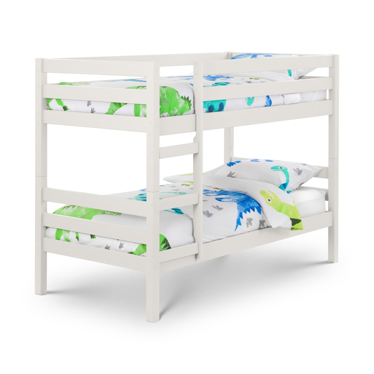 White Julian Bowen bunk bed on a white background