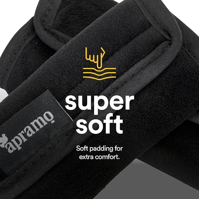 apramo universal shoulder pads for car seat or stroller (2 Pack)