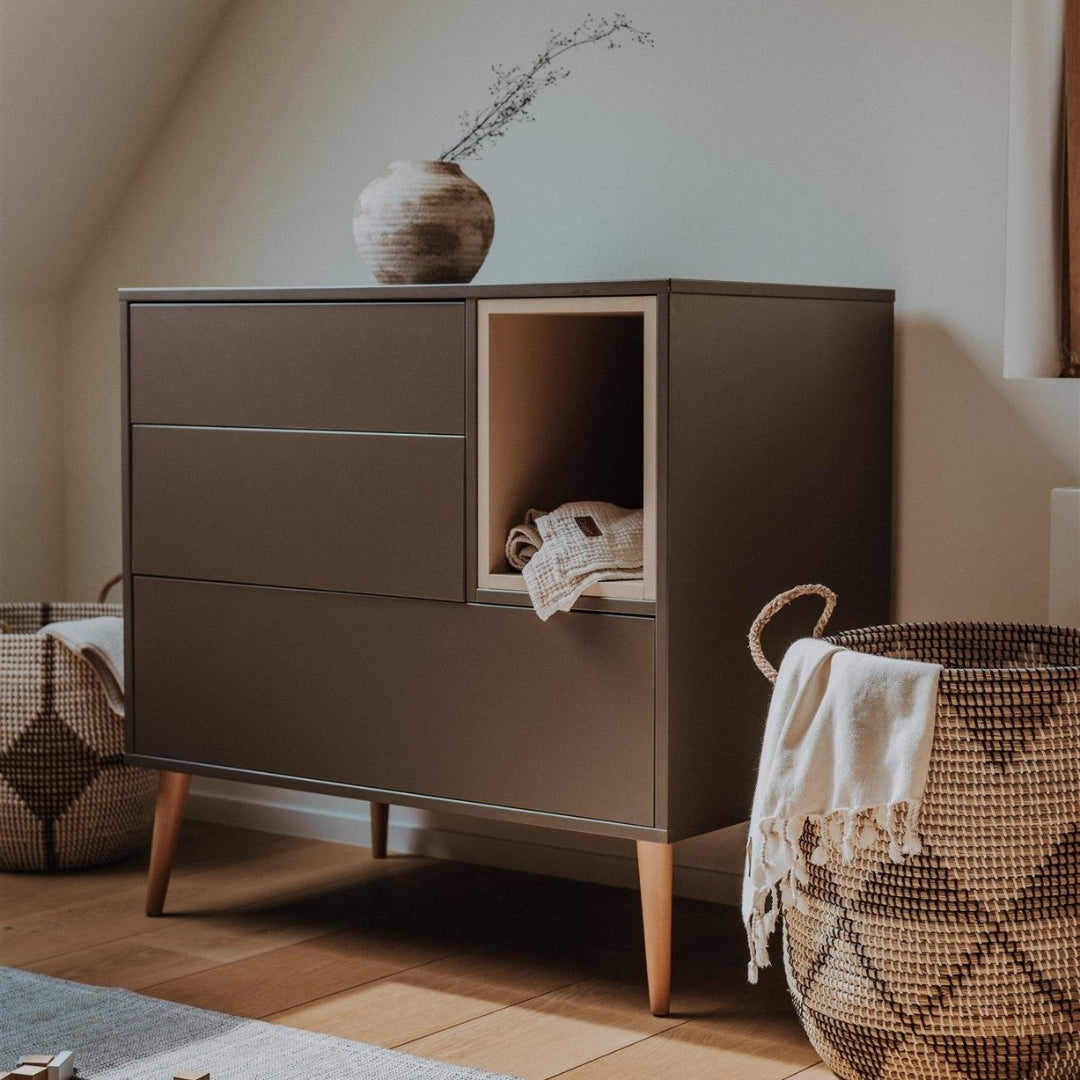 Quax Cocoon 3 Drawer Chest Moss