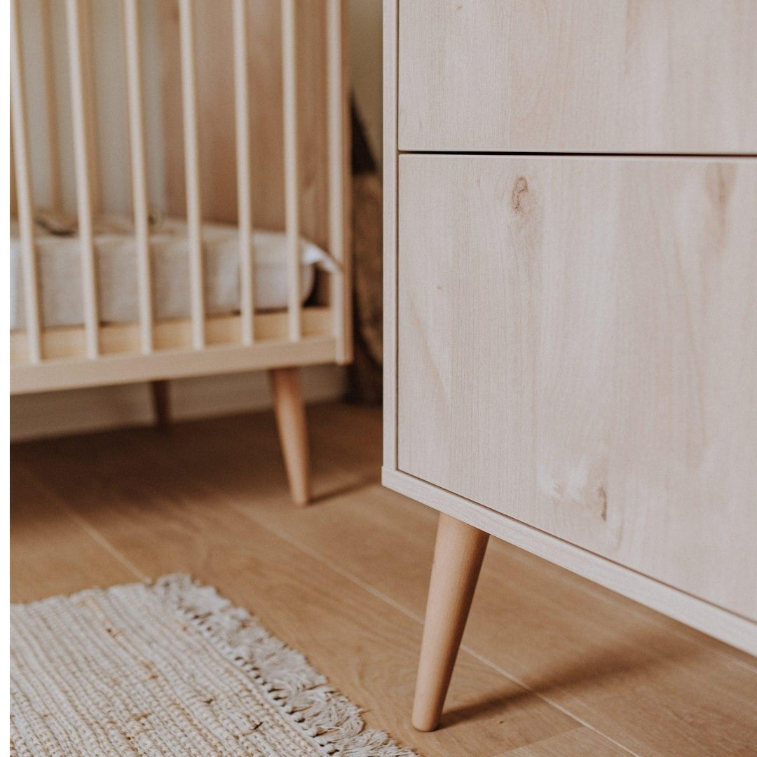Quax Cocoon 3 Drawer Chest Natural Oak