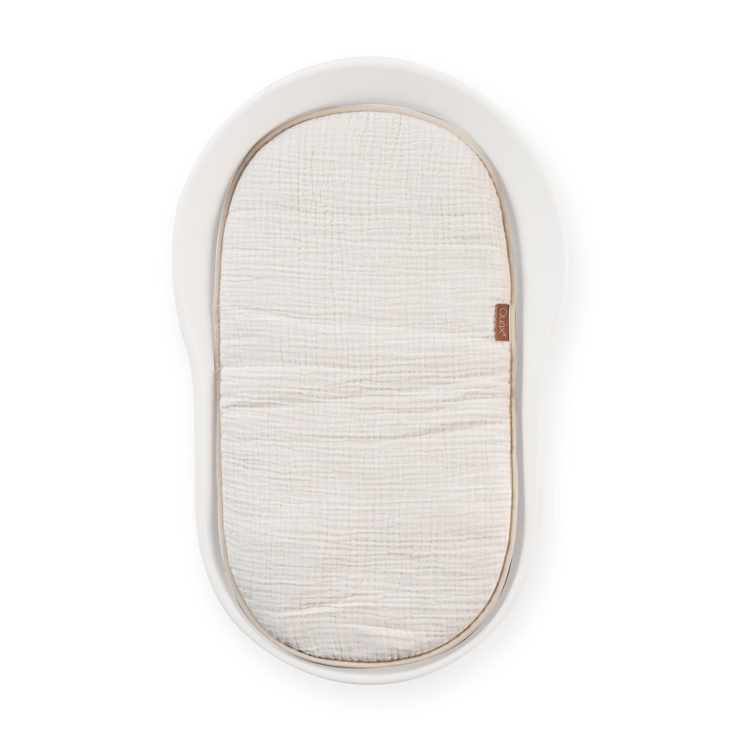 Quax Mamee Inlay Cushion Natural Collection Clay