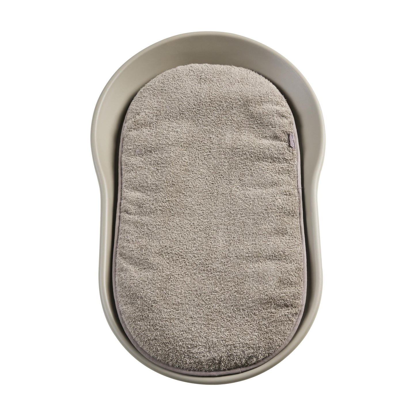 Quax Mamee Inlay Cushion Terry - Thyme
