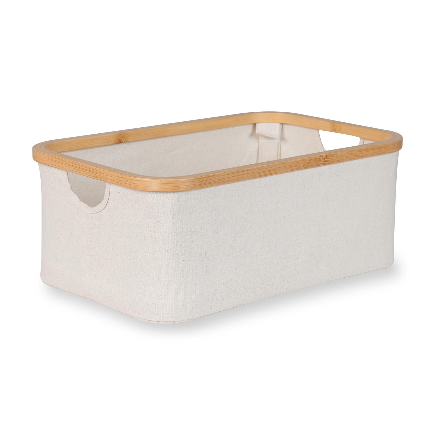 Quax Storage Basket For Baby Changing Table 45 x 30 cm Beige Natural