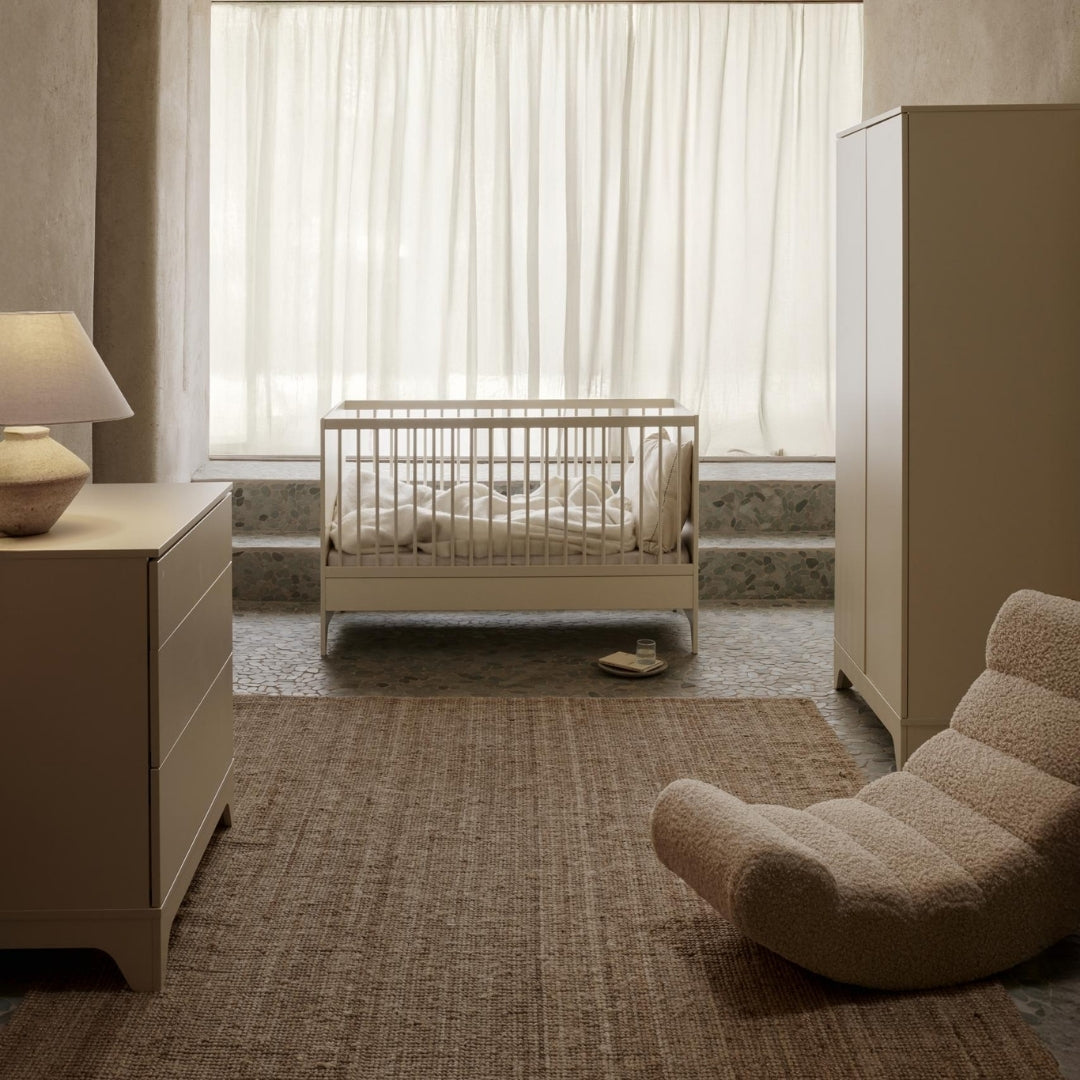 Quax Tsugi Convertible Cot Bed 140 x 70cm Butter
