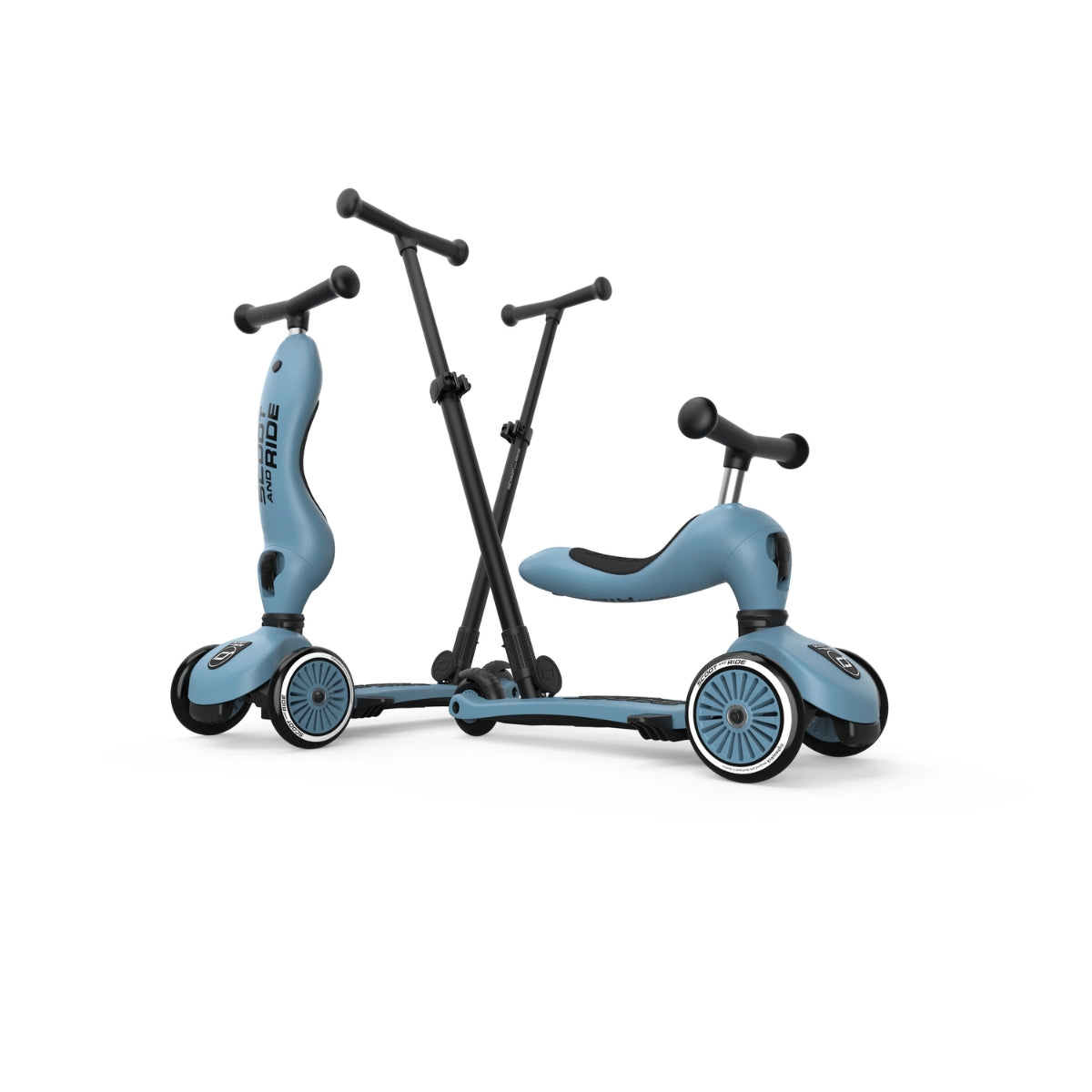 Scoot & Ride Highwaykick 1 Push & Go Steel