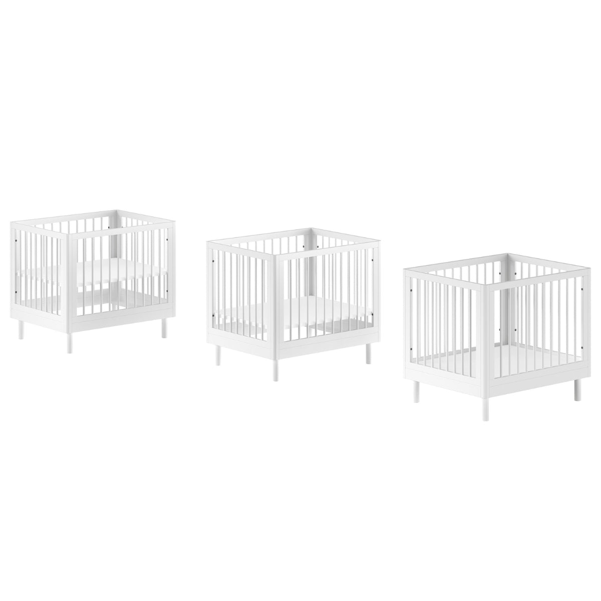 VIPACK JAXX FORREST baby playpen 95 x 75cm beech white