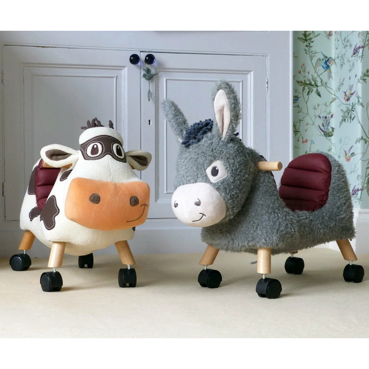 little bird told me ride on donkey and cow toys for toddlers
