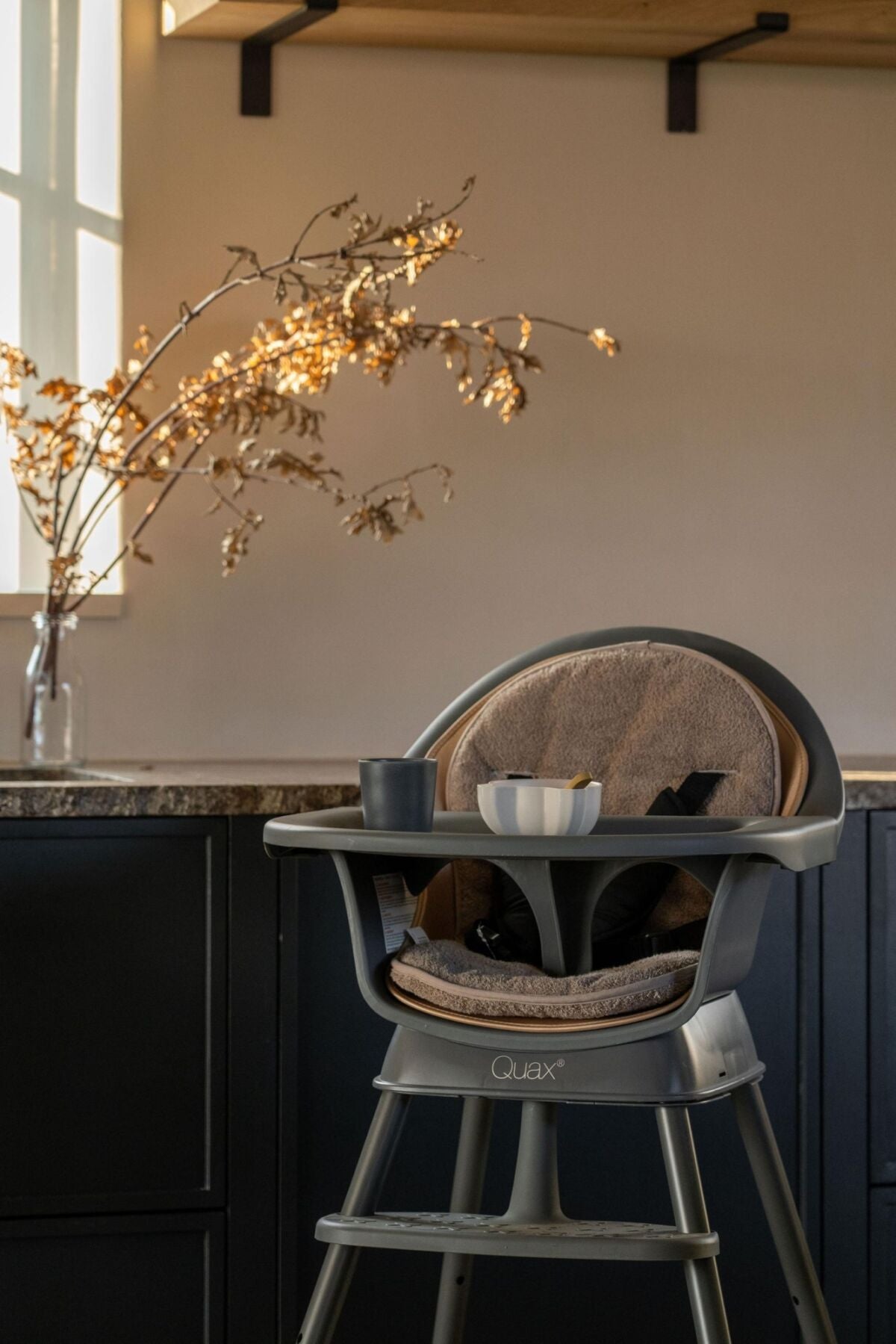 Quax Ultimo 3 Highchair Seat Cushion Coral