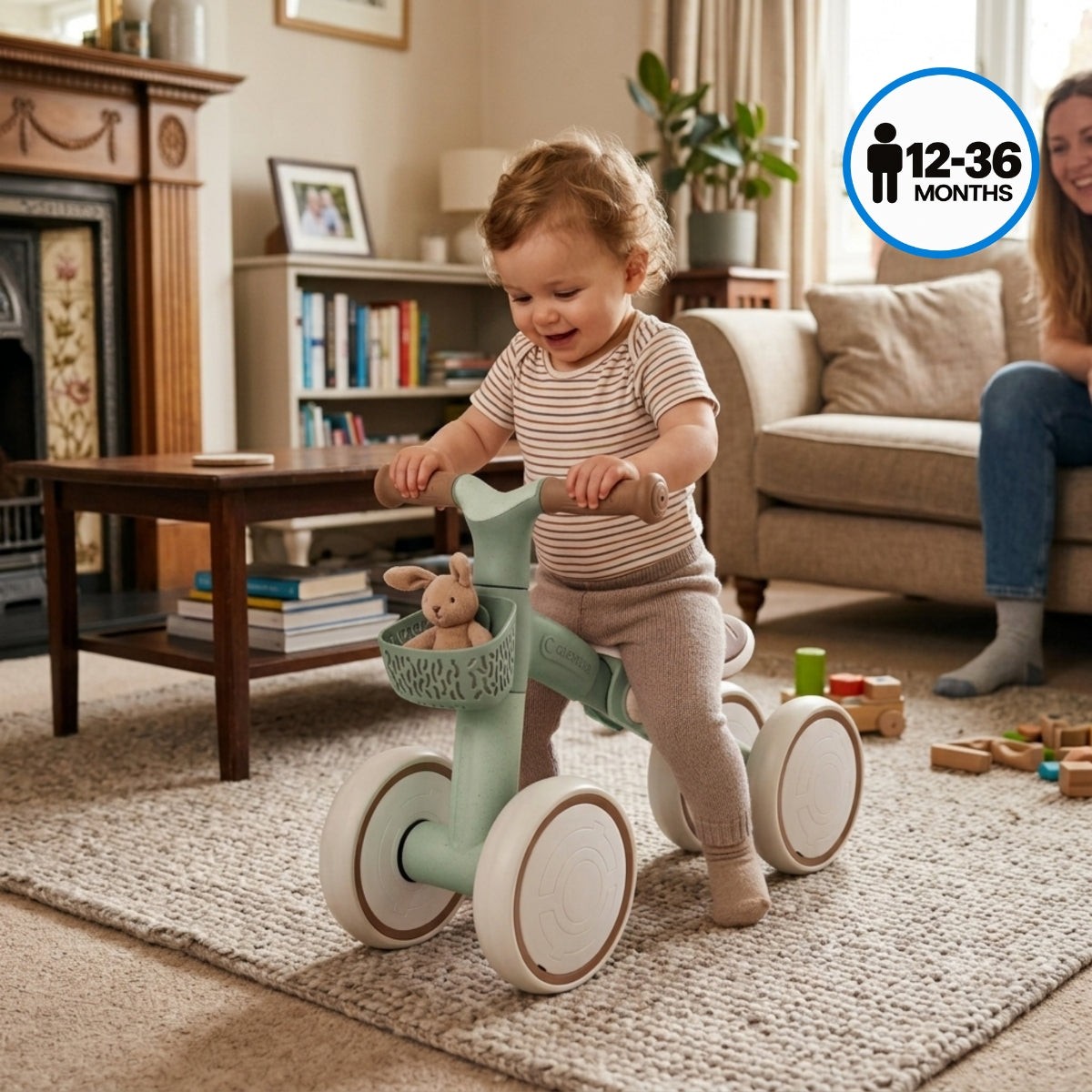 Globber Learning Bike Eco - Pistachio