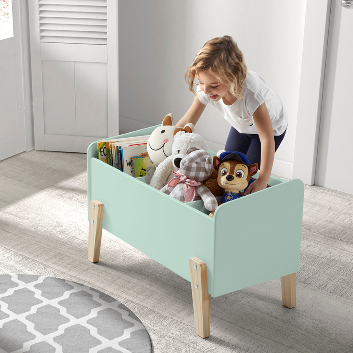 VIPACK JAXX KIDDY toy box mint green