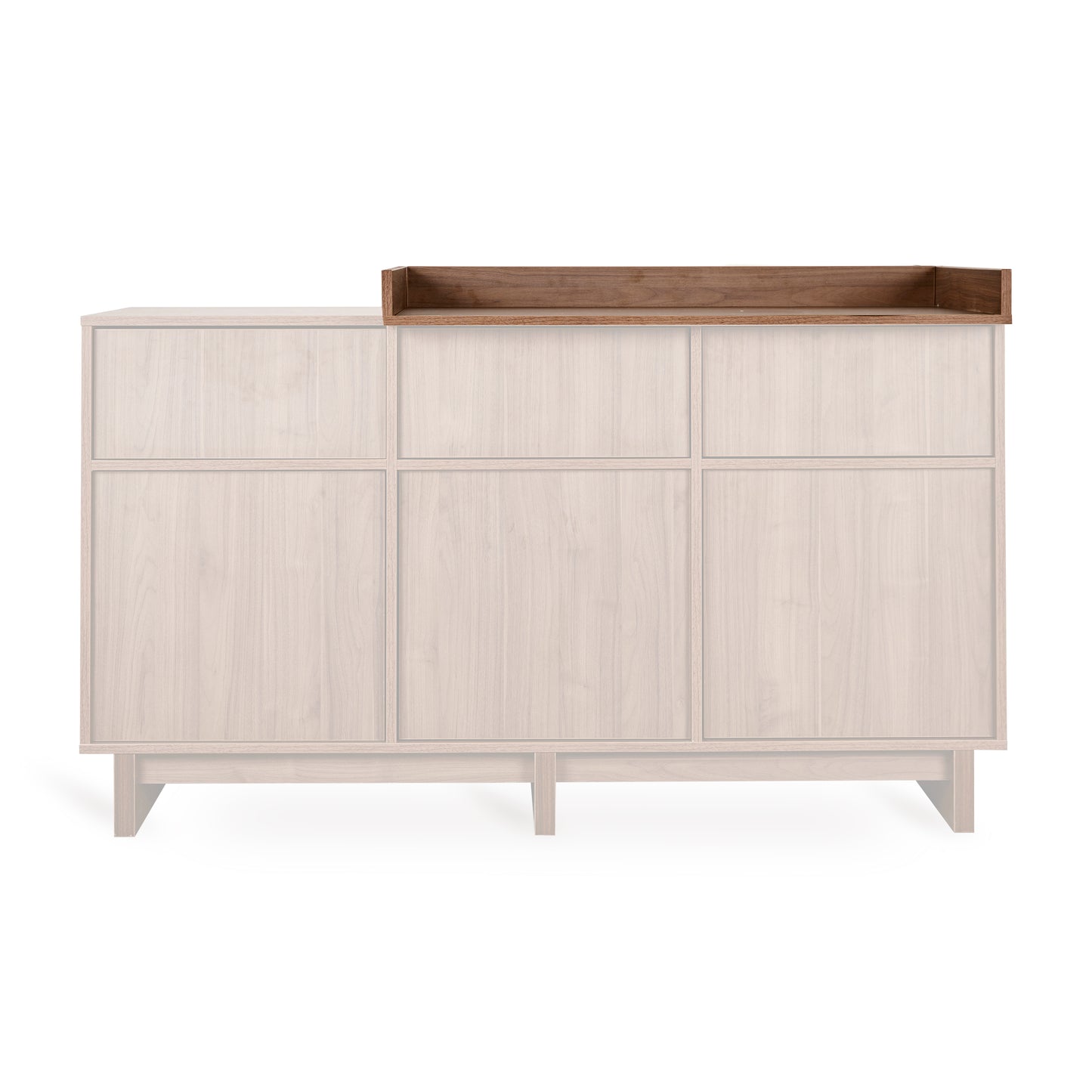 Quax Kyo Chest Baby Changing Extension Walnut