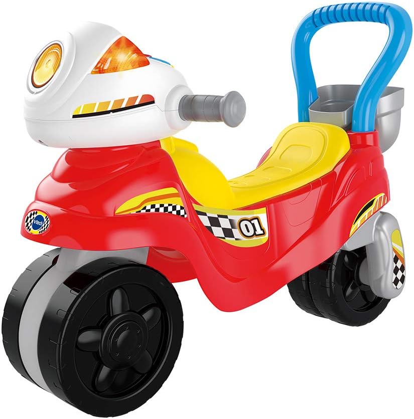 VTech 3-in-1 Ride with Me Motorbike Interactive Toy with Music